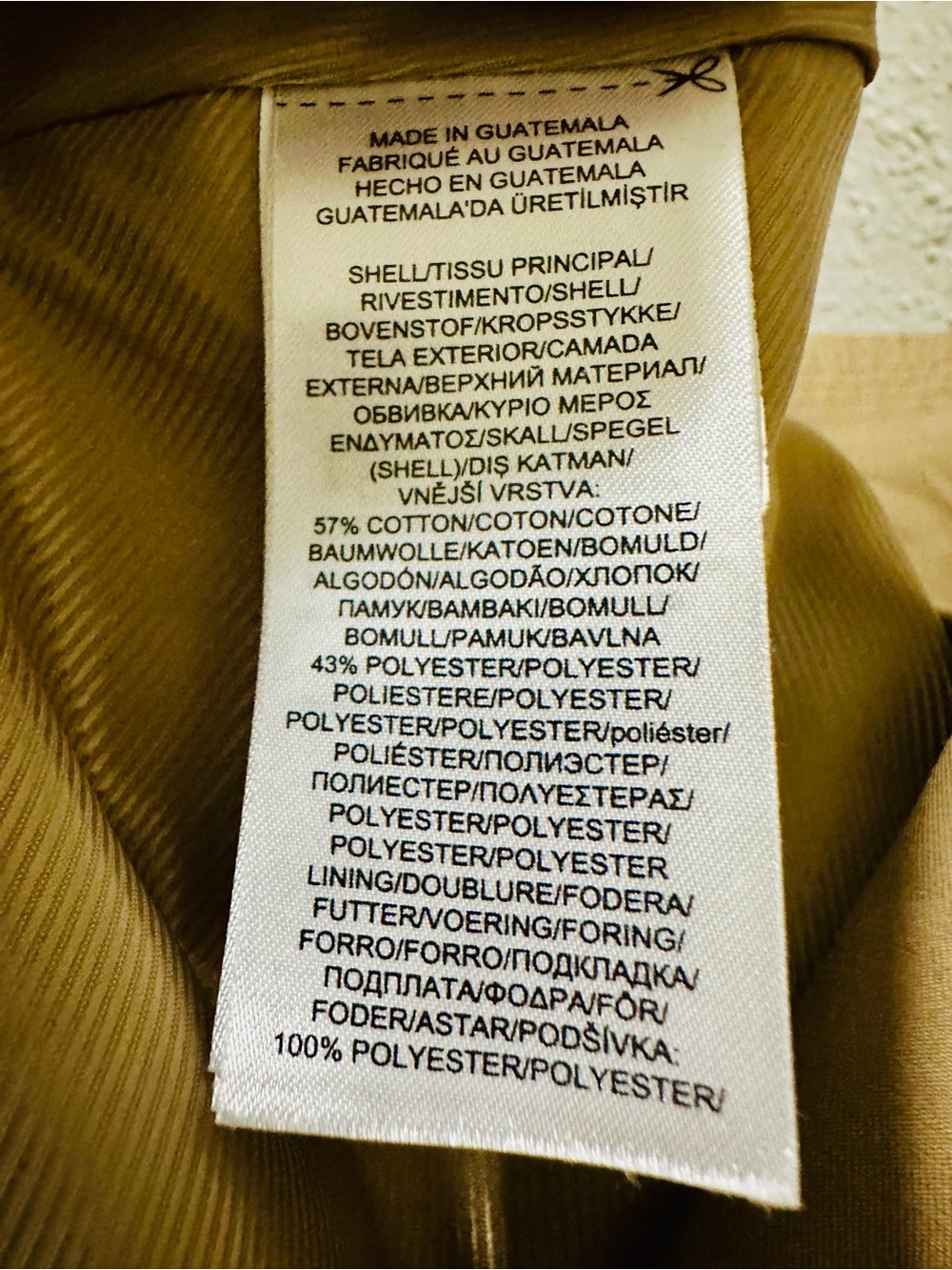 Lauren Ralph Lauren Khaki Double Breasted Belted Trench Coat XL - Picture 10 of 10